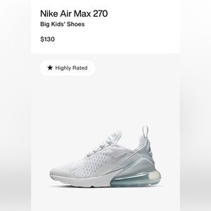 Youth Nike air sneakers